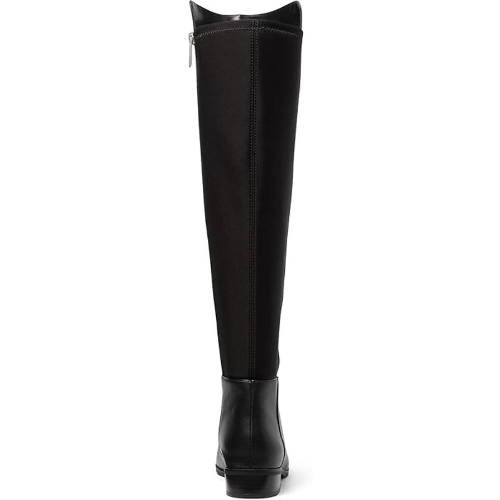 Michael Kors womens Bromley Flat Boot size 6 black knee- high boots - Picture 3 of 11